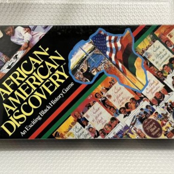 Toys 199 African American Discovery Black History Board Game Vintage